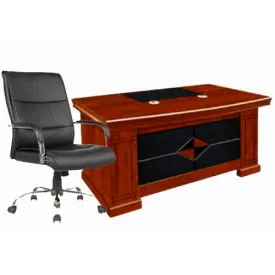 1.4 Meter Executive Table   chair