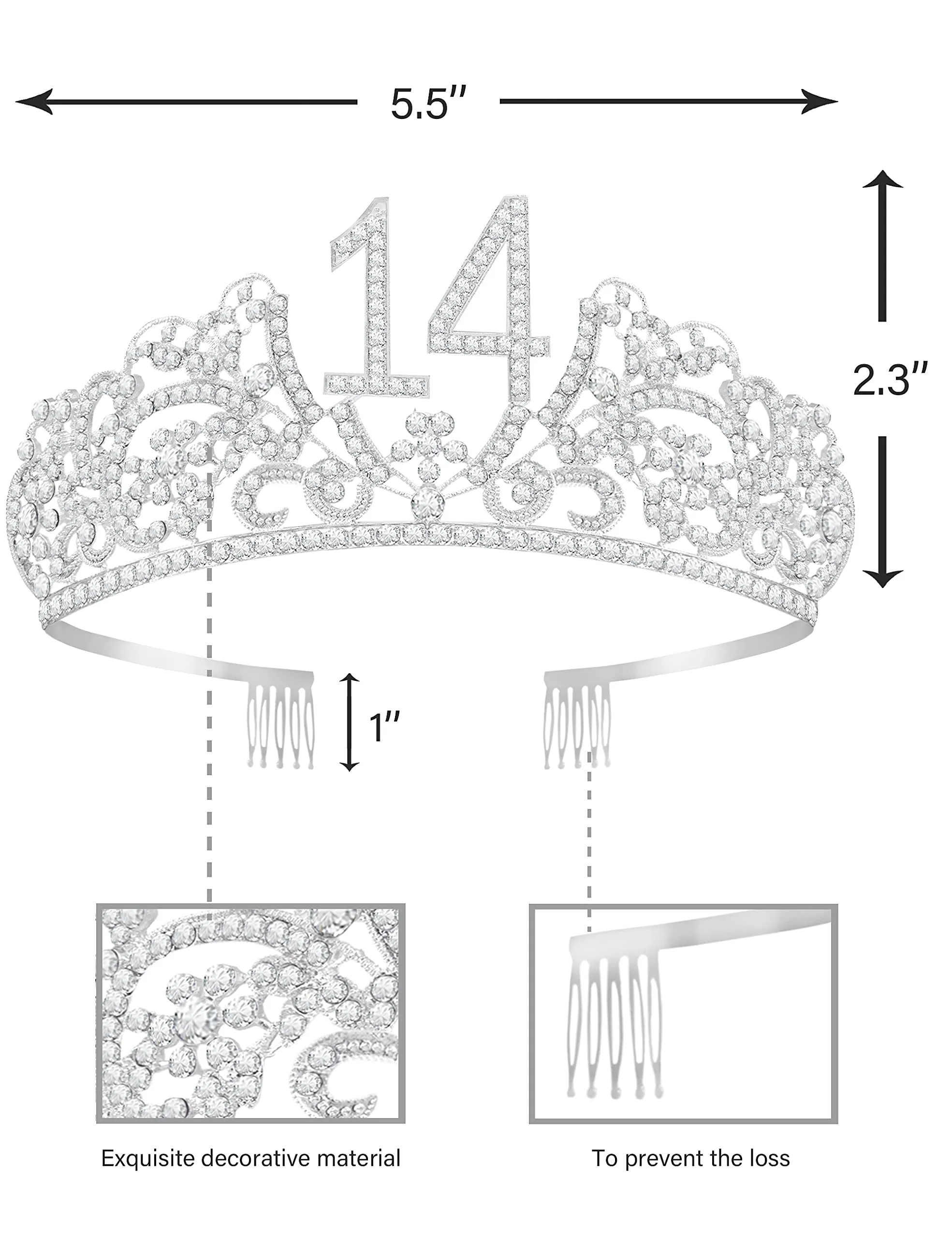 14th Birthday, 14th Birthday Gifts for Girls, 14th Birthday, 14th Birthday Tiara,14th