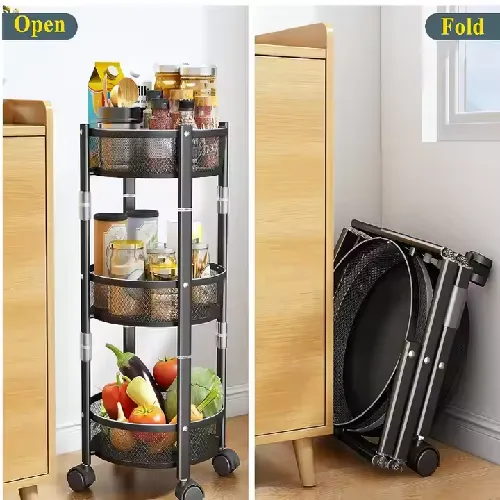 3 Tier Foldable Storage Rack