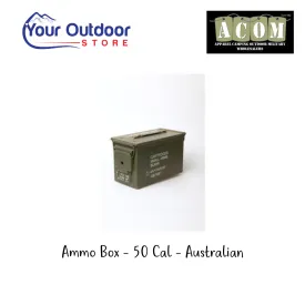 Acom Ammo Box 50 Cal Australian