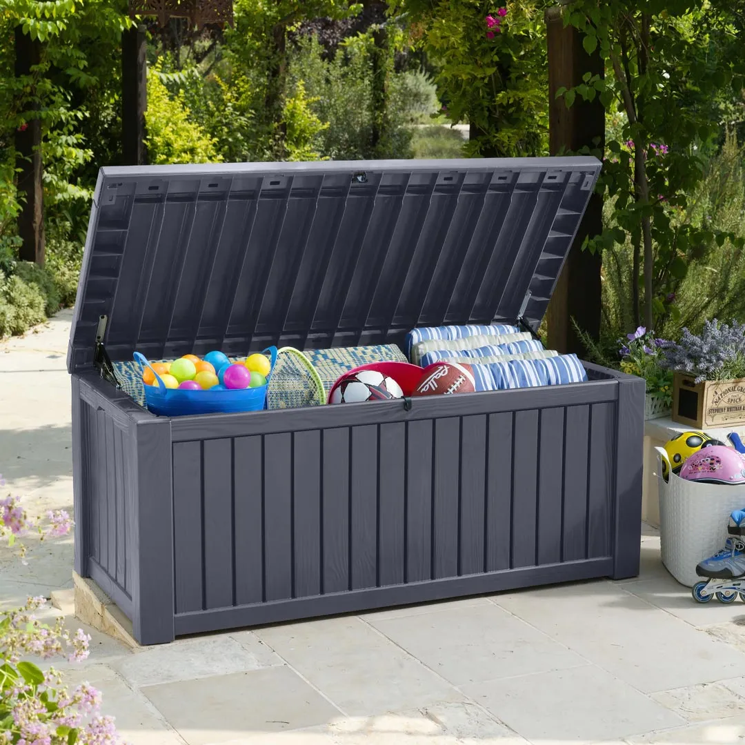 Anthracite 570 Ltr Outdoor Storage Box