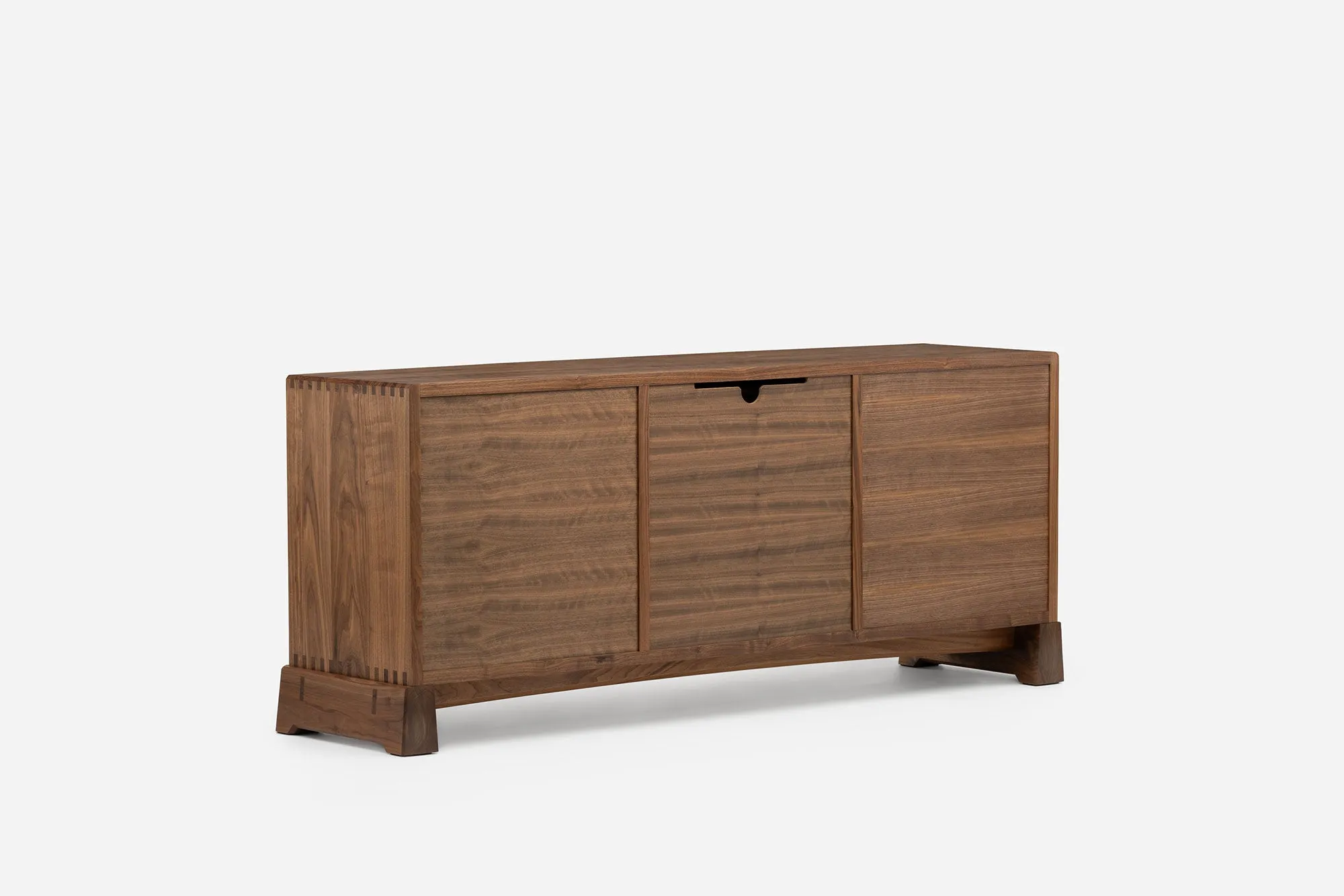 ARTS AND CRAFTS 3-UNIT SIDEBOARD LOW