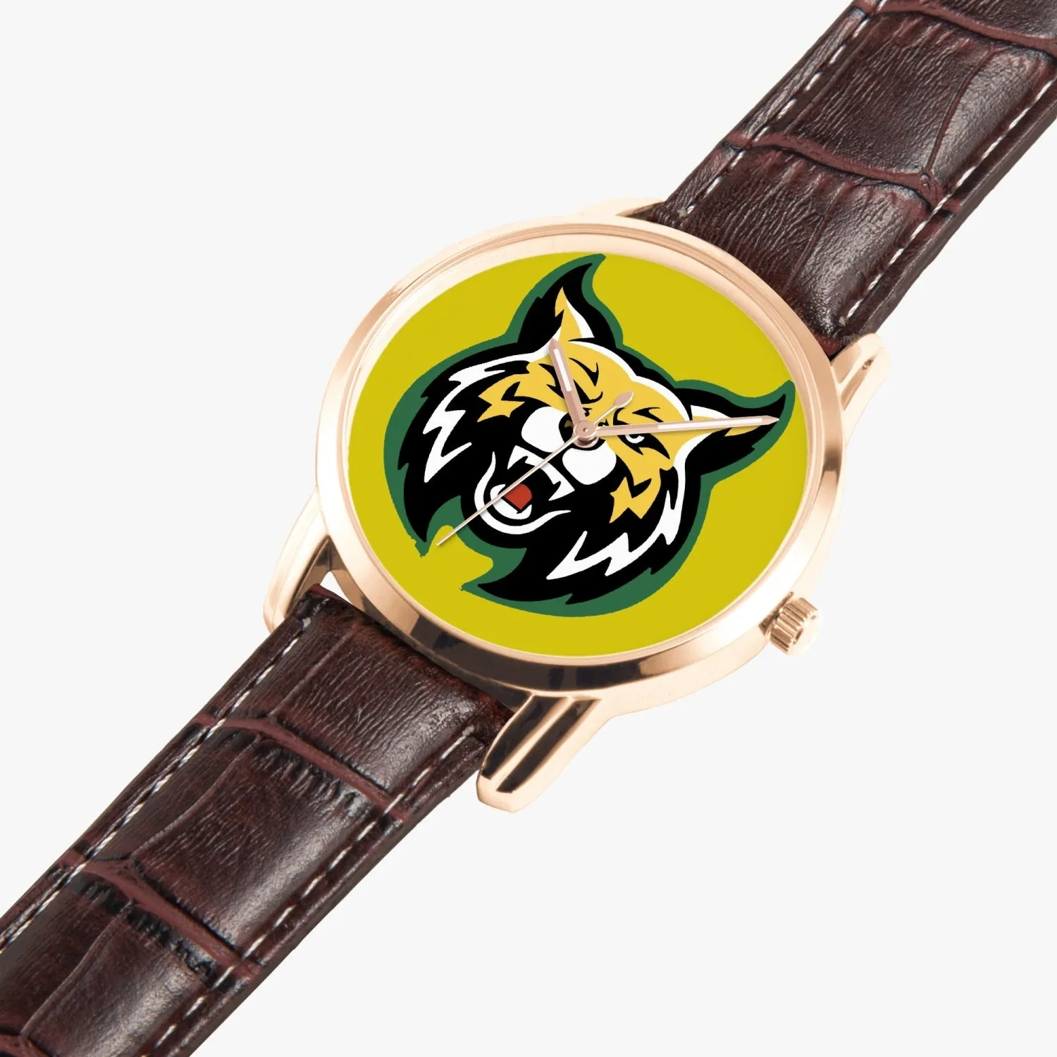 Bishop Yellow Instafamous Wide Type Quartz watch