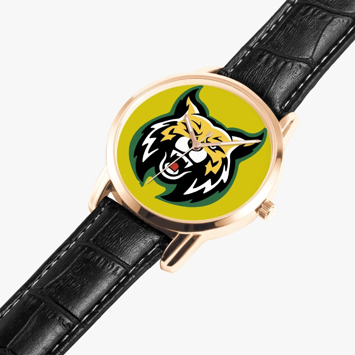 Bishop Yellow Instafamous Wide Type Quartz watch