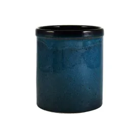 Blue Glaze Kitchen Utensils Jar