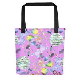 Bubblegum Garden Tote bag