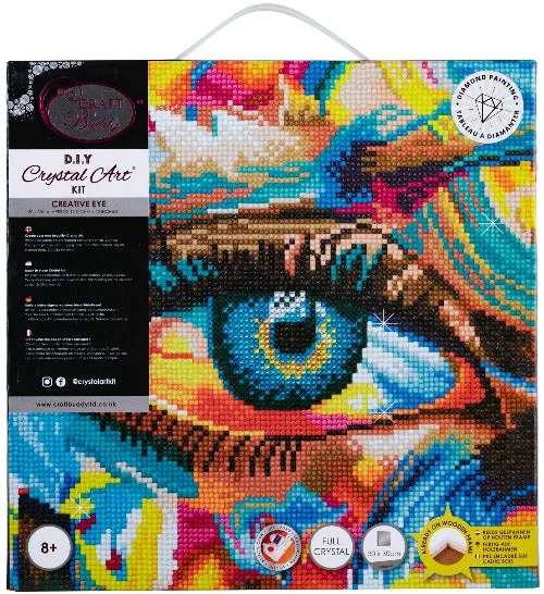 CAK-QVC-3030M-05: Creative Eye, 30x30cm Crystal Art Kit