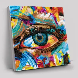 CAK-QVC-3030M-05: Creative Eye, 30x30cm Crystal Art Kit