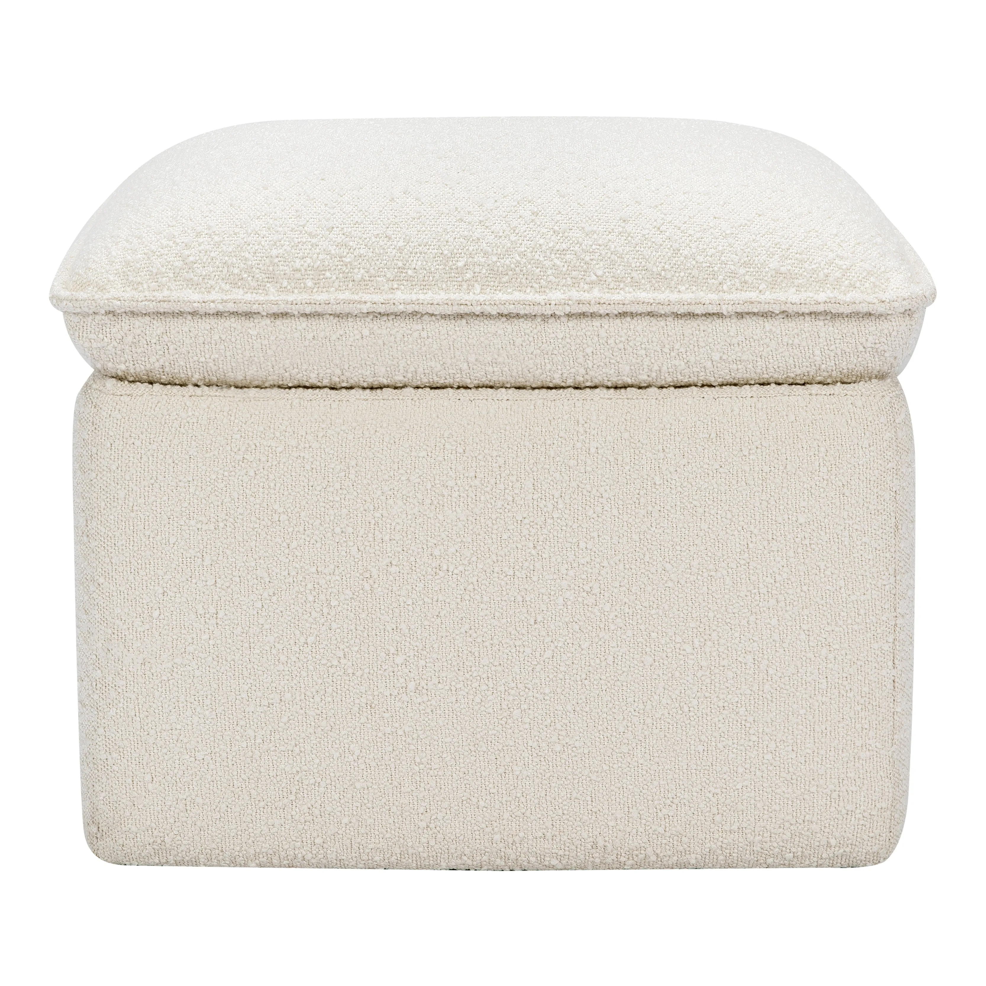 Cali Storage Ottoman in Boucle