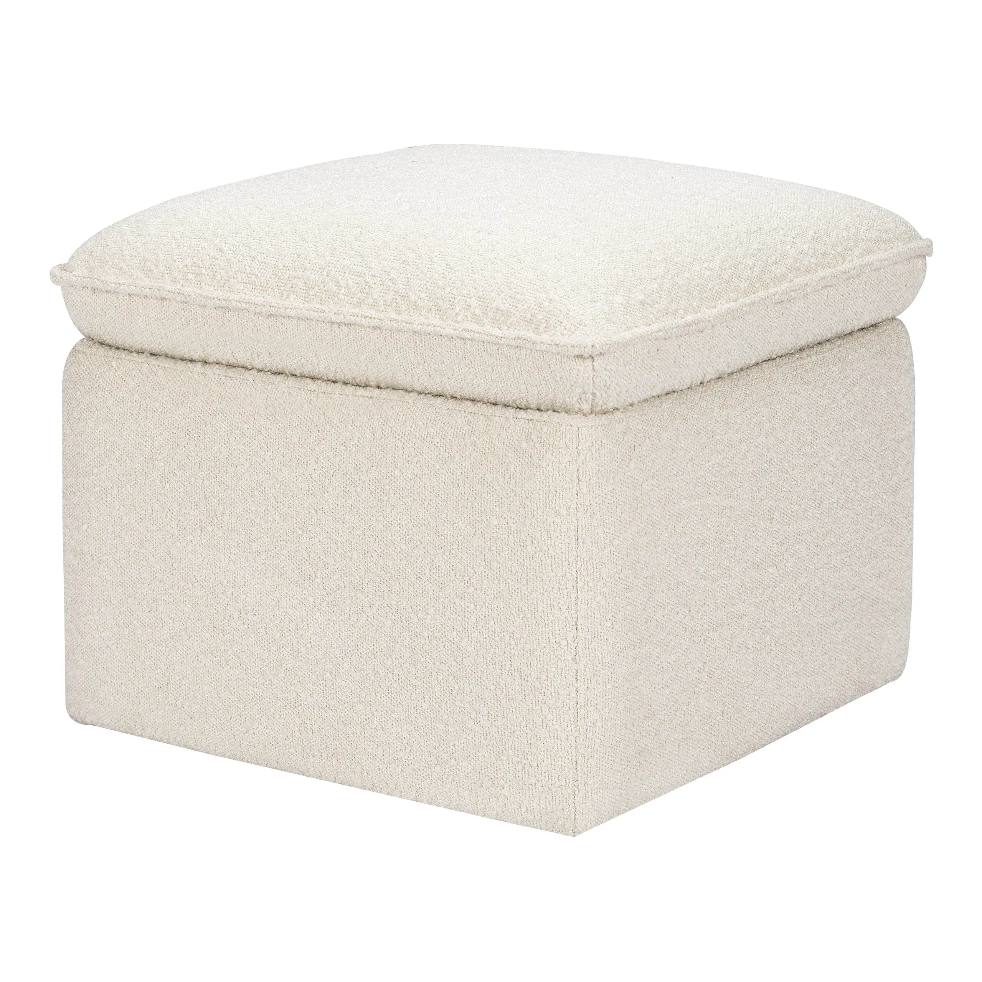 Cali Storage Ottoman in Boucle