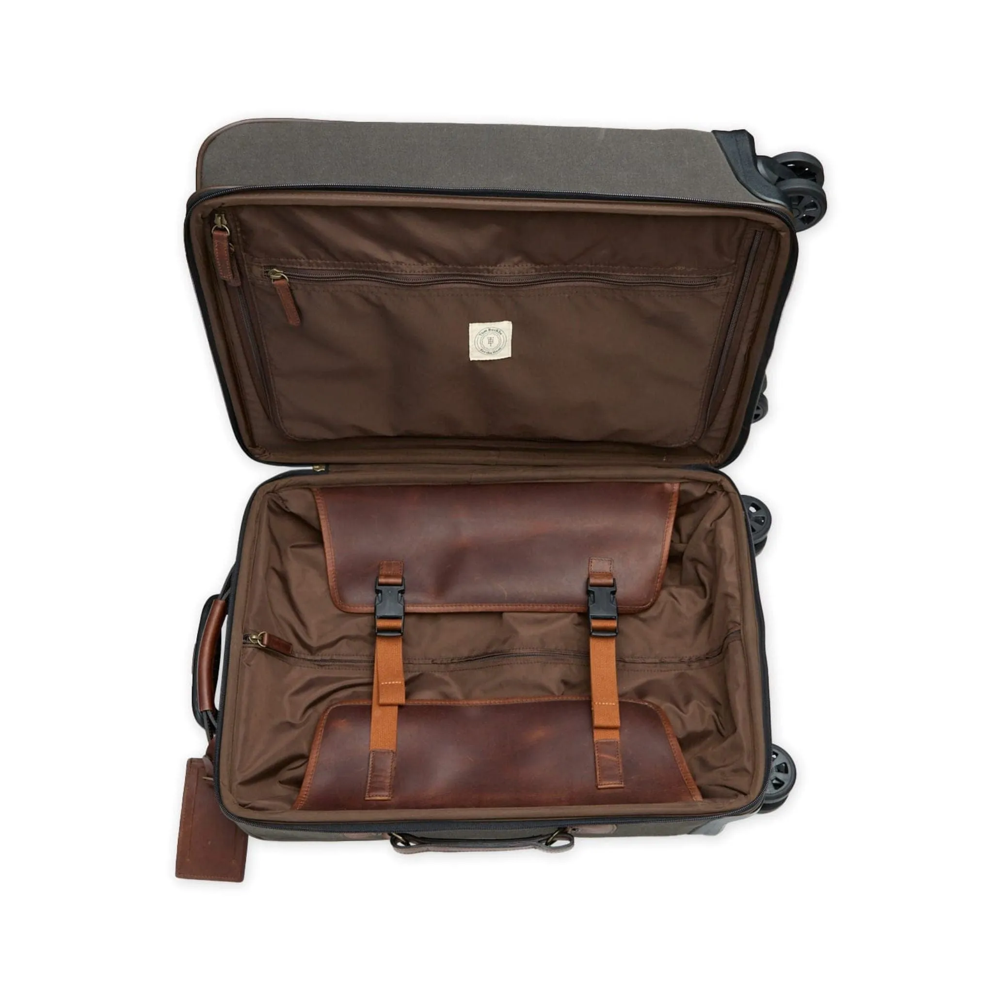 Canvas Wheeled Carry-On Bag