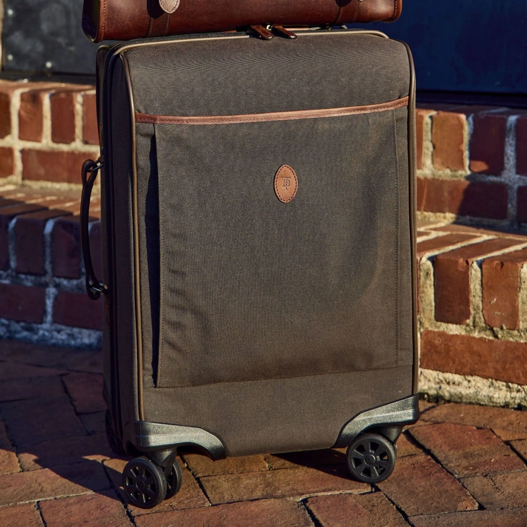 Canvas Wheeled Carry-On Bag