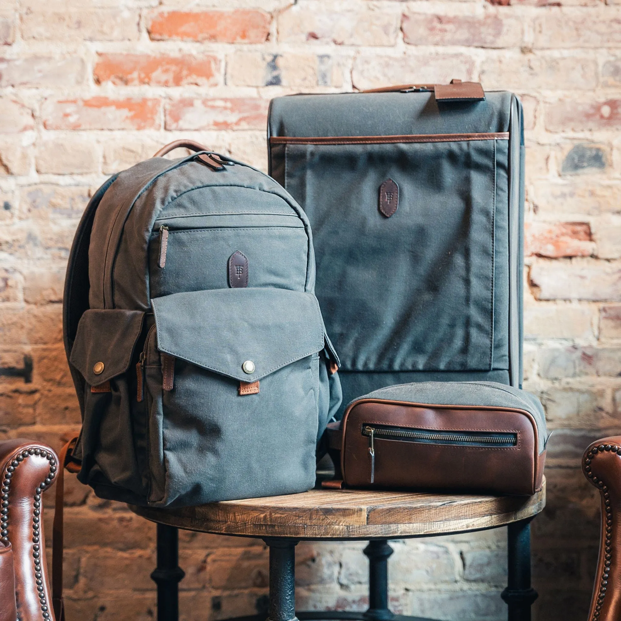 Canvas Wheeled Carry-On Bag