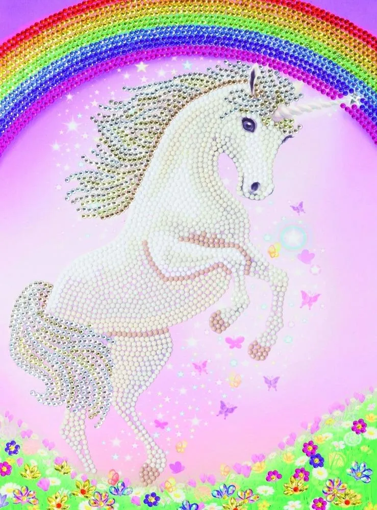 CCKXL-3 "Unicorn Rainbow" Giant Crystal Art Card Kit