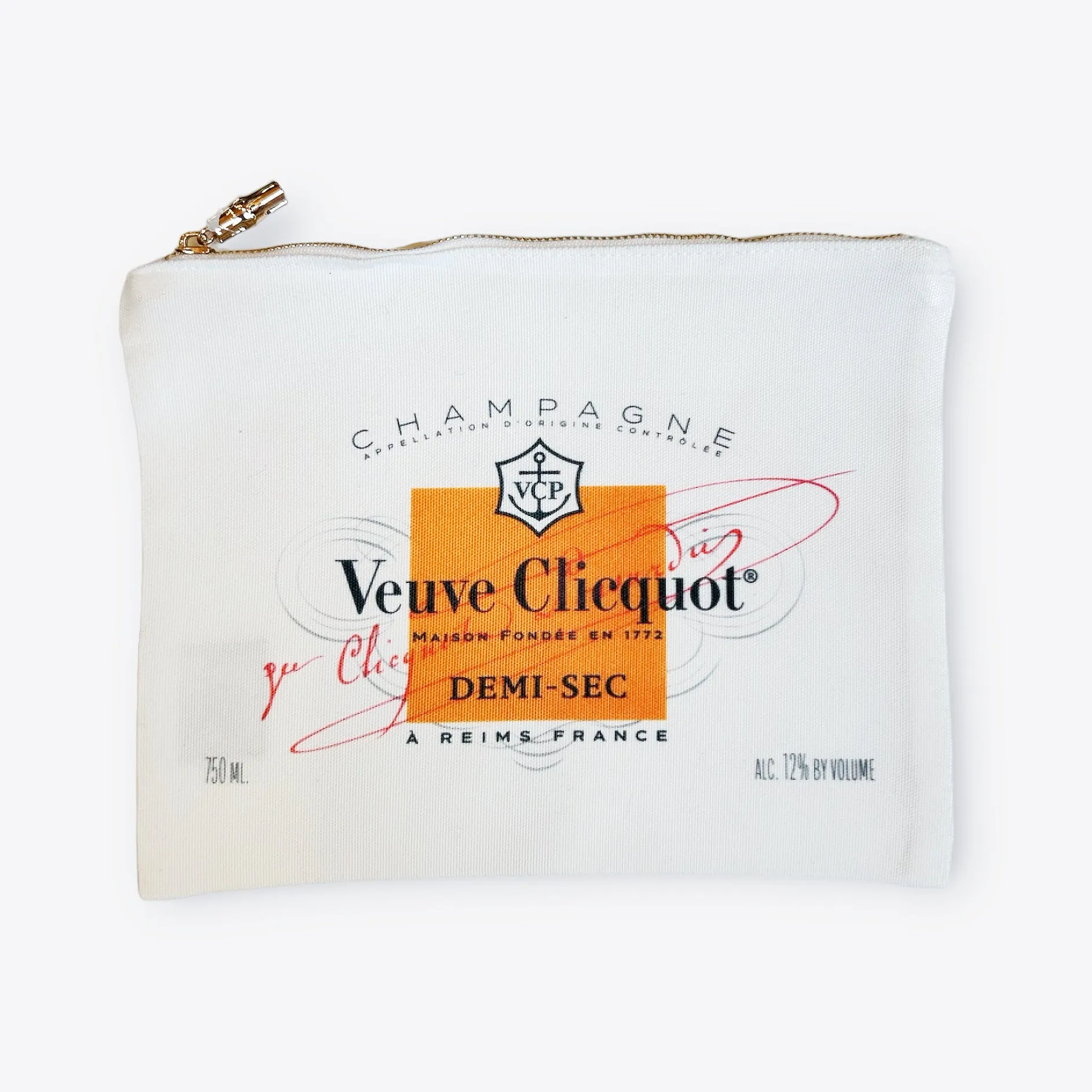 Champagne Zipper Bag