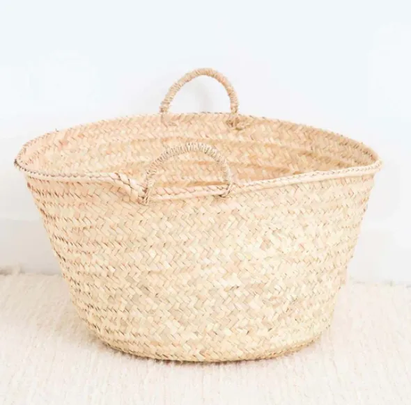 Classic Basic Straw Basket