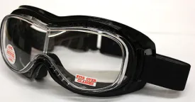 Clear or Smoked Goggles (Fits Over Prescription Glasses) Mach 1