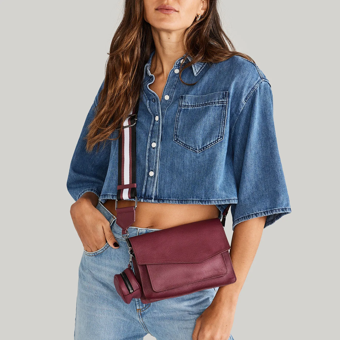 Cobble Hill Crossbody (With Keychain)