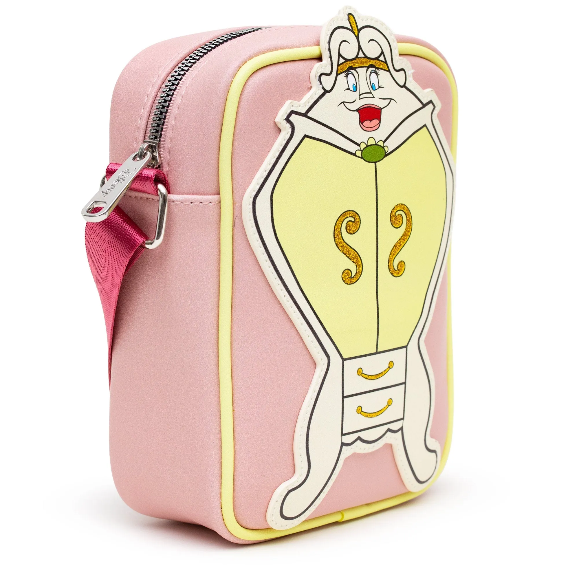 Disney Bag, Cross Body, Beauty and the Beast Armoire the Wardrobe Pose, Vegan Leather