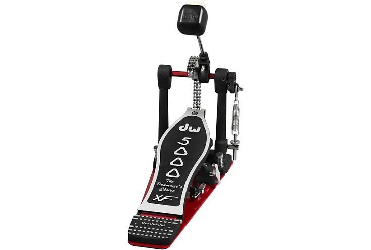 DW Hardware: 5000 Series Accelerator Single Bass Drum Pedal Extended XF Footboard