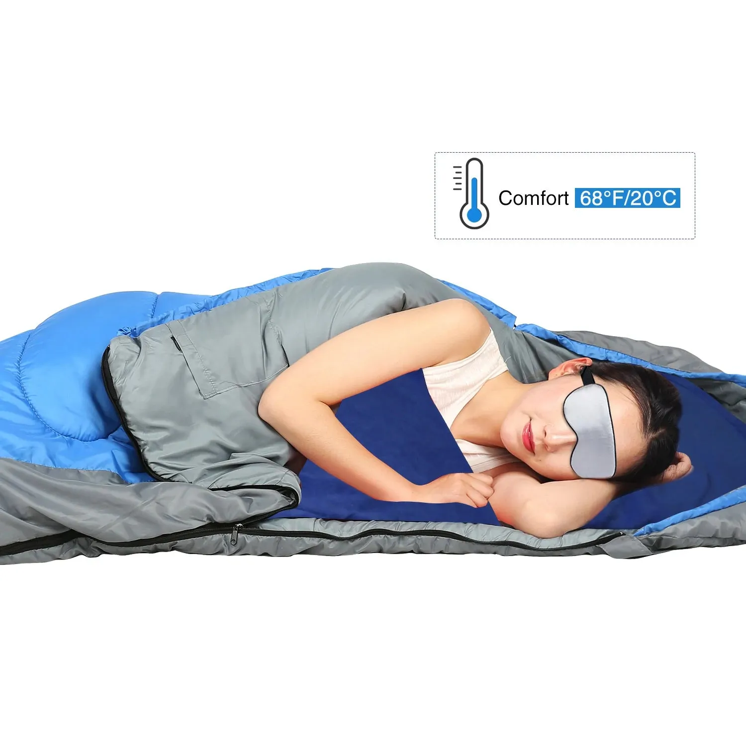 Fleece Sleeping Bag Liner for Adult