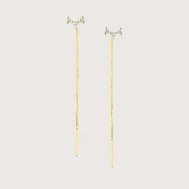 Frida Noni White Diamond Earring