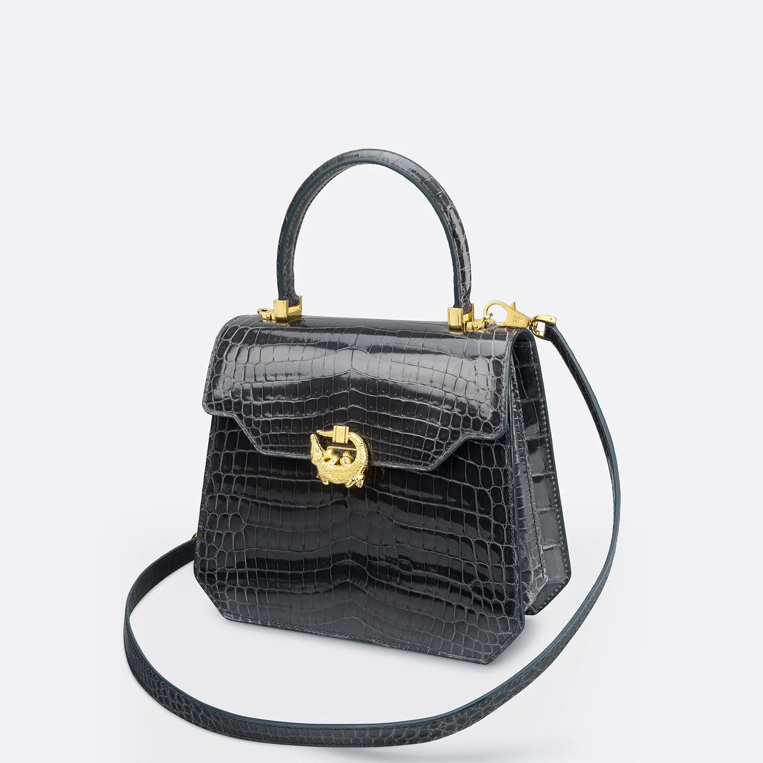 KP HOMAGE CRESCENT ORIGAMI HANDBAG