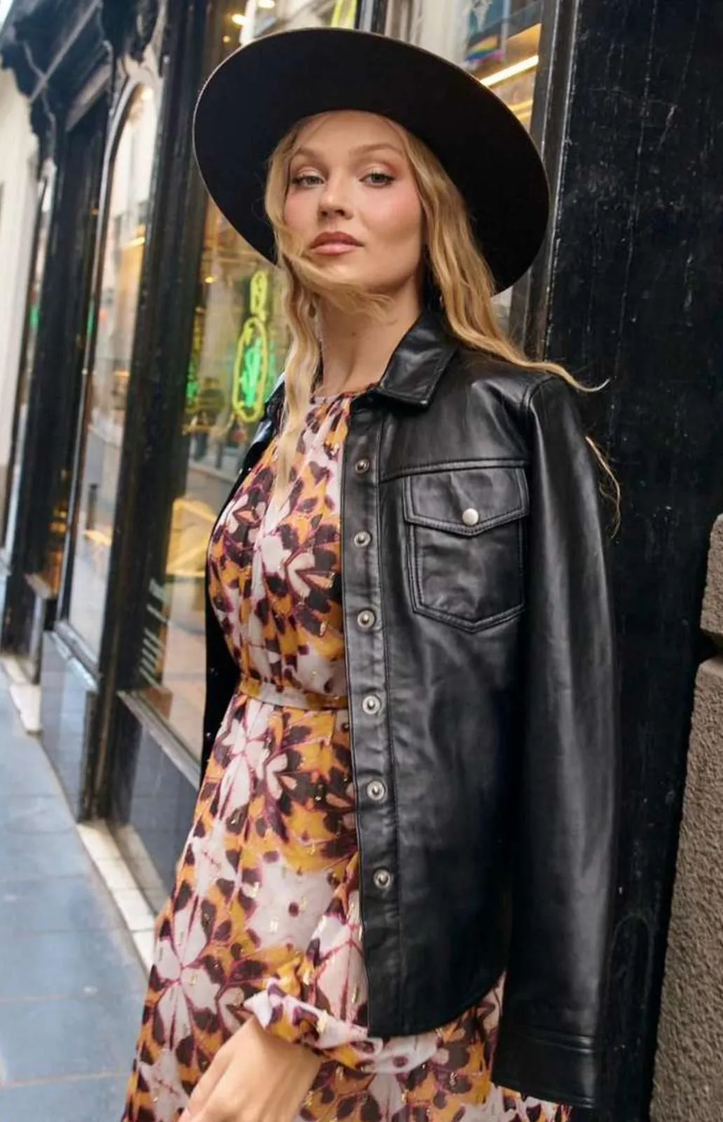 Leather Shirt