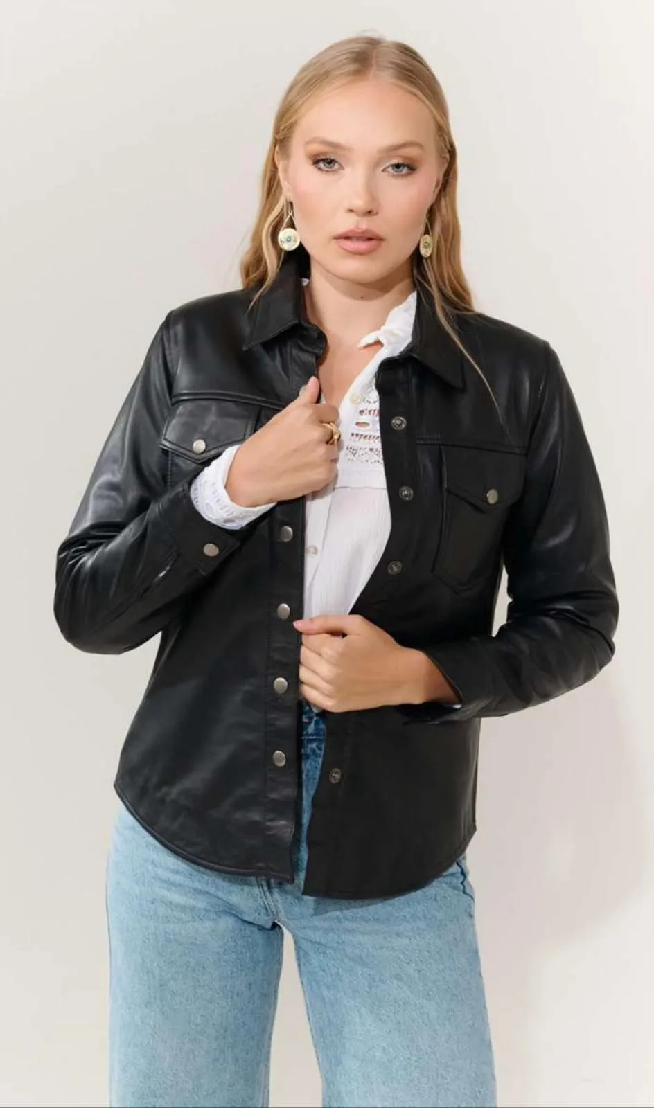 Leather Shirt