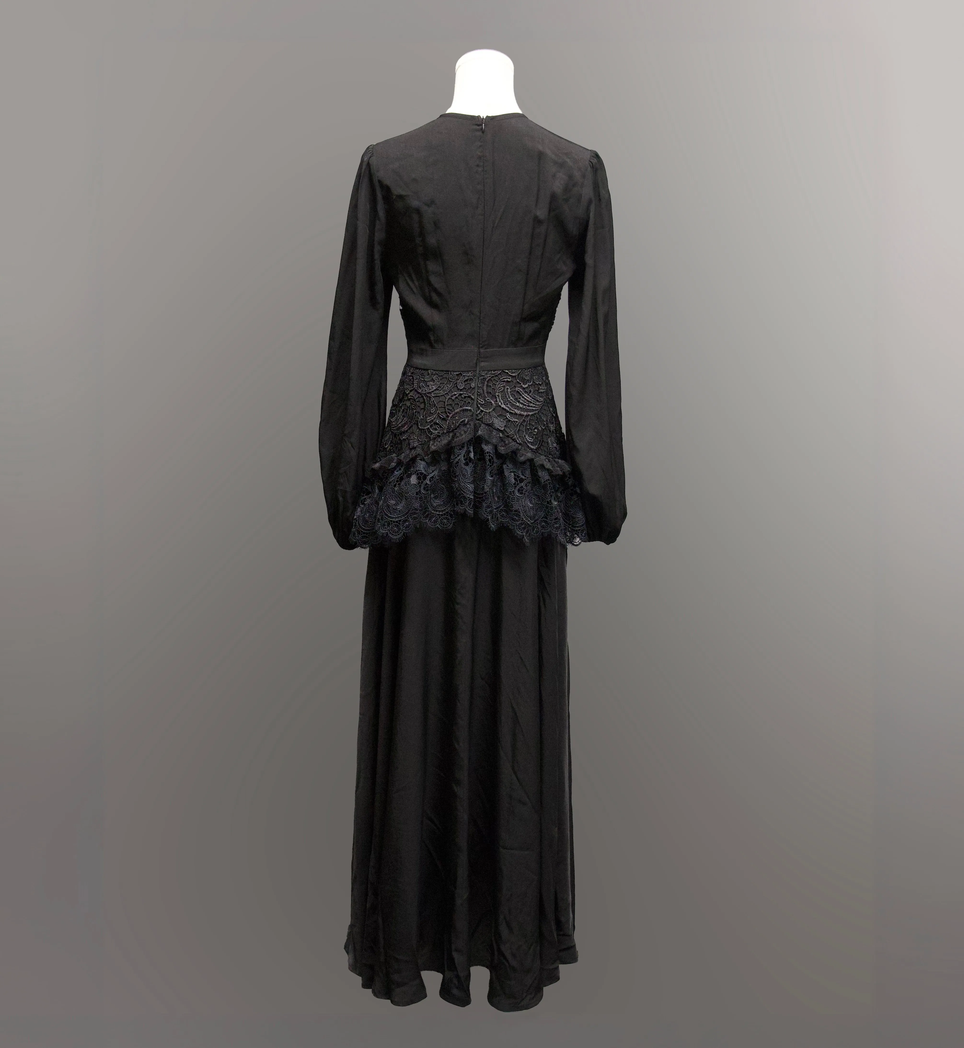 Lenore - Victorian Style Lace Maxi Dress