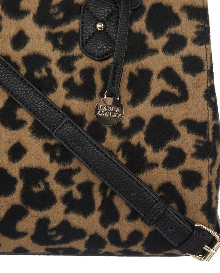 Leopard Double Compartment Bag