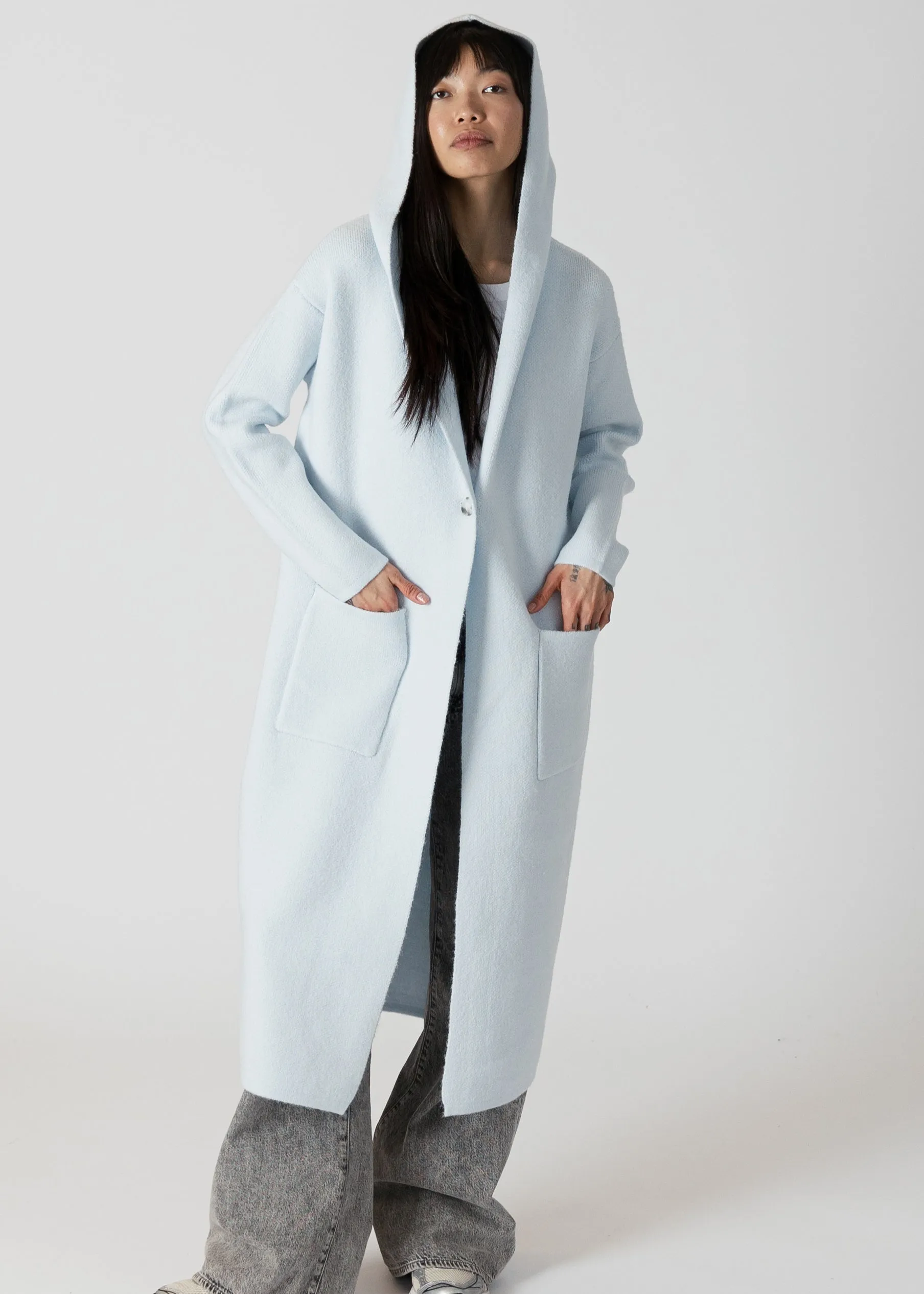 Lyla & Luxe - Long Hooded Coat