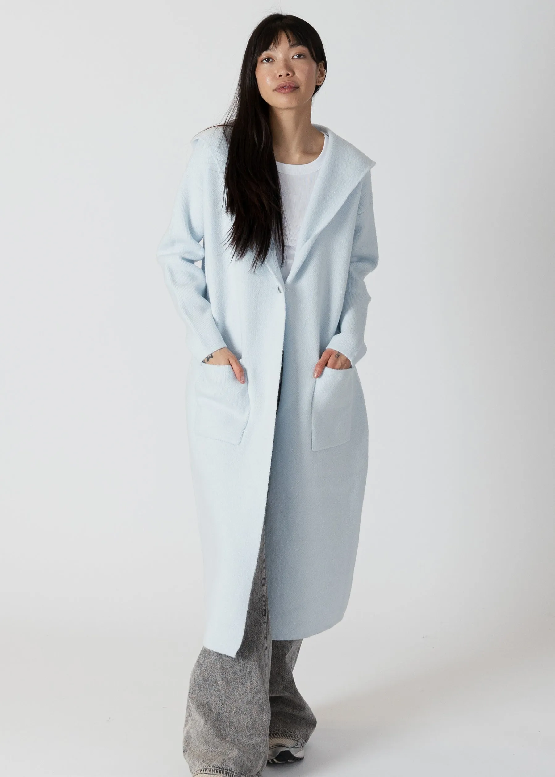 Lyla & Luxe - Long Hooded Coat