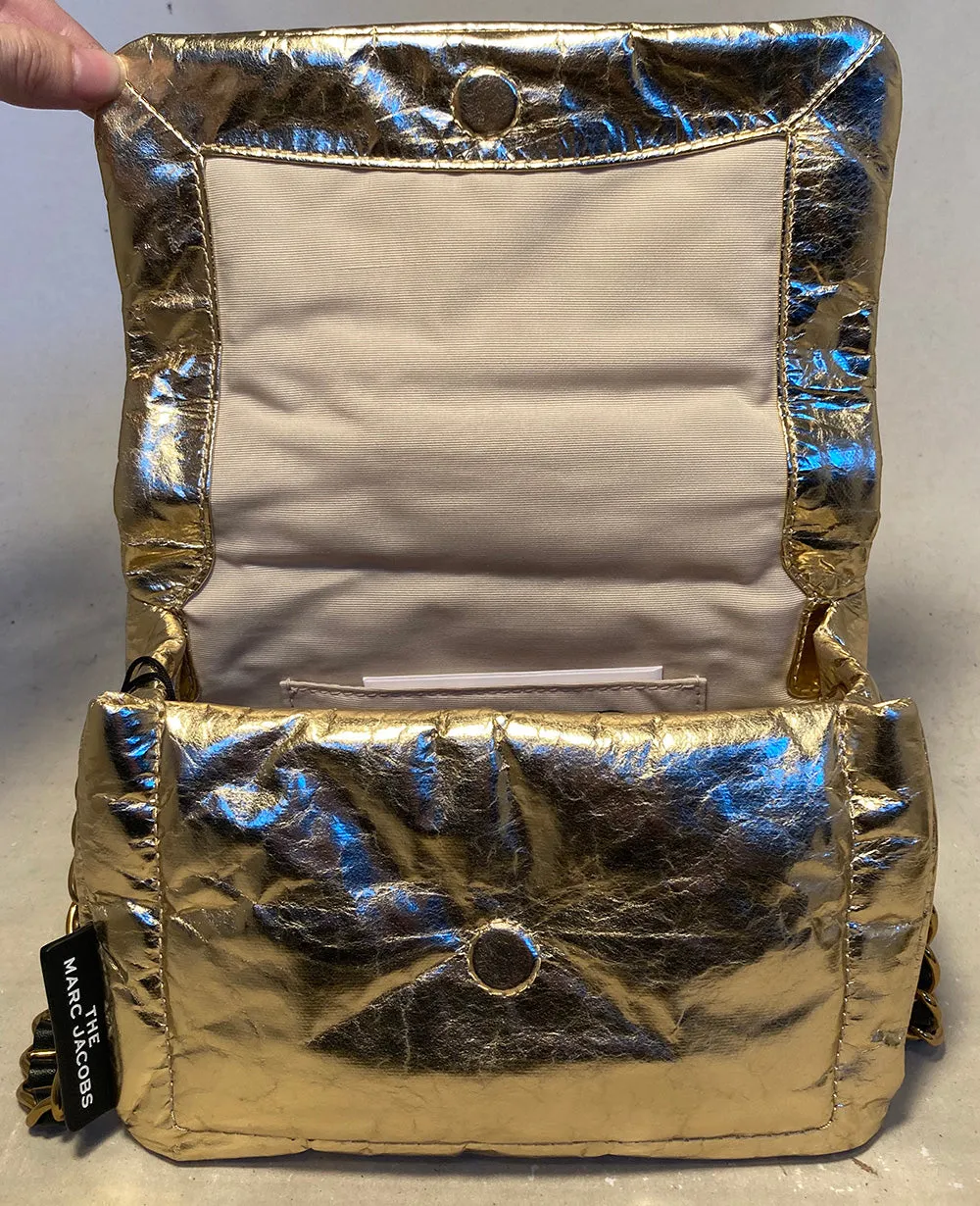 Marc Jacobs Gold Pillow Bag