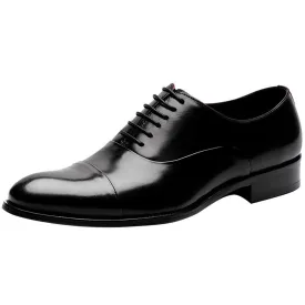 Men Captoe Lace Up Oxford Formal Shoes