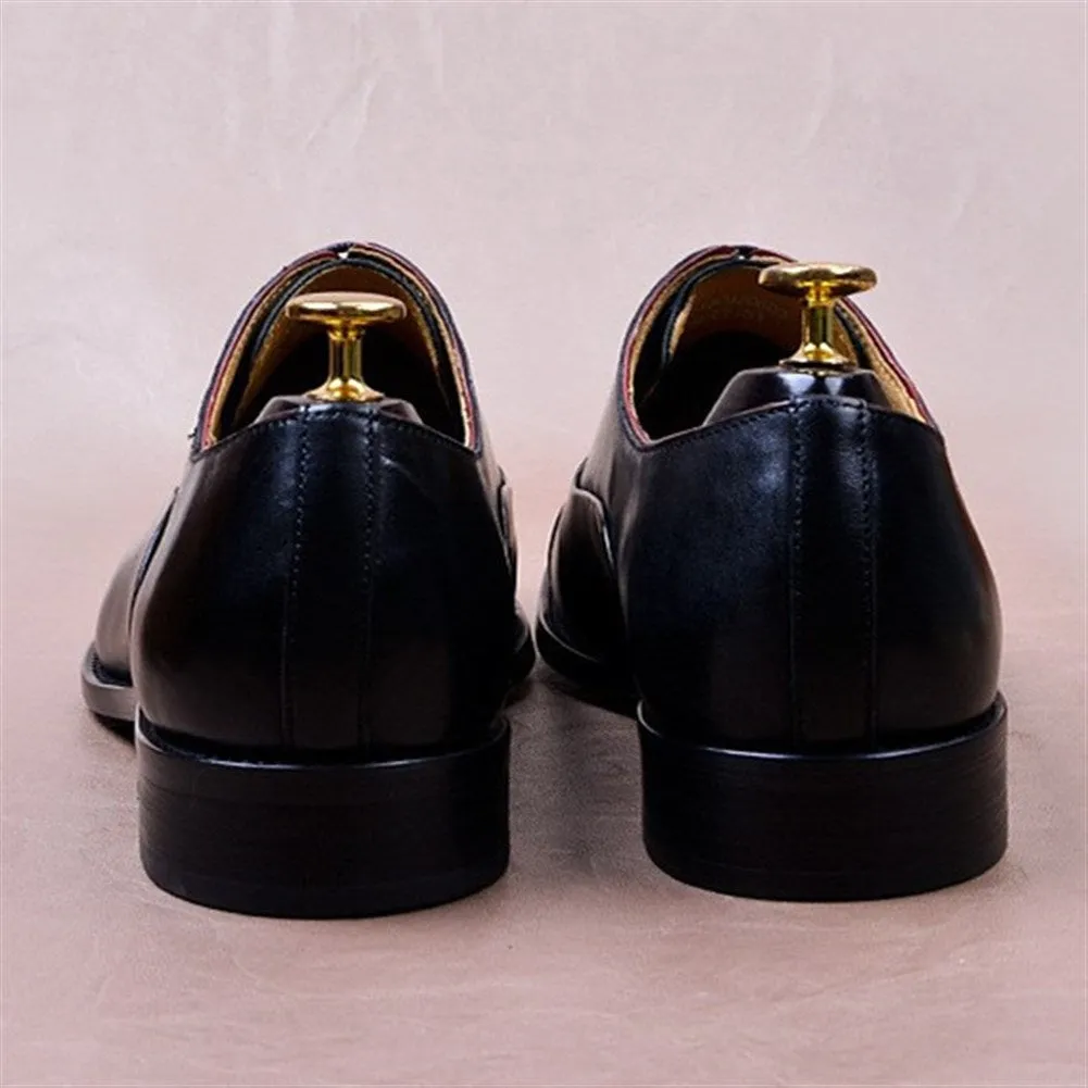 Men Captoe Lace Up Oxford Formal Shoes