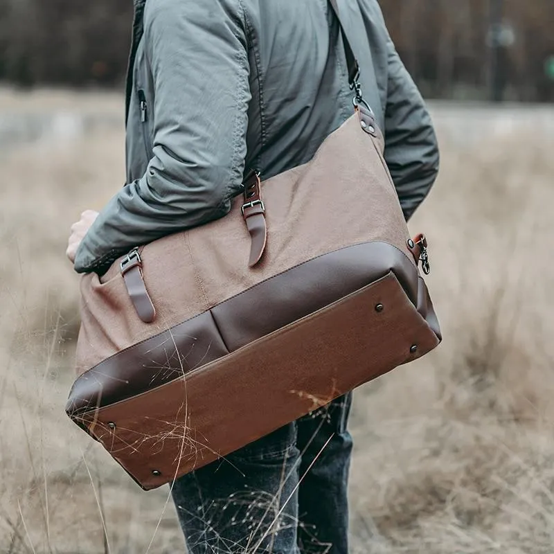 Paul Large Canvas Weekender Duffel Bag