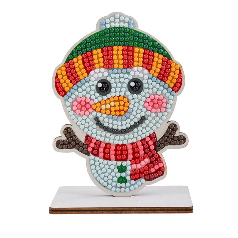 "Snowman" Crystal Art Buddies Series 2