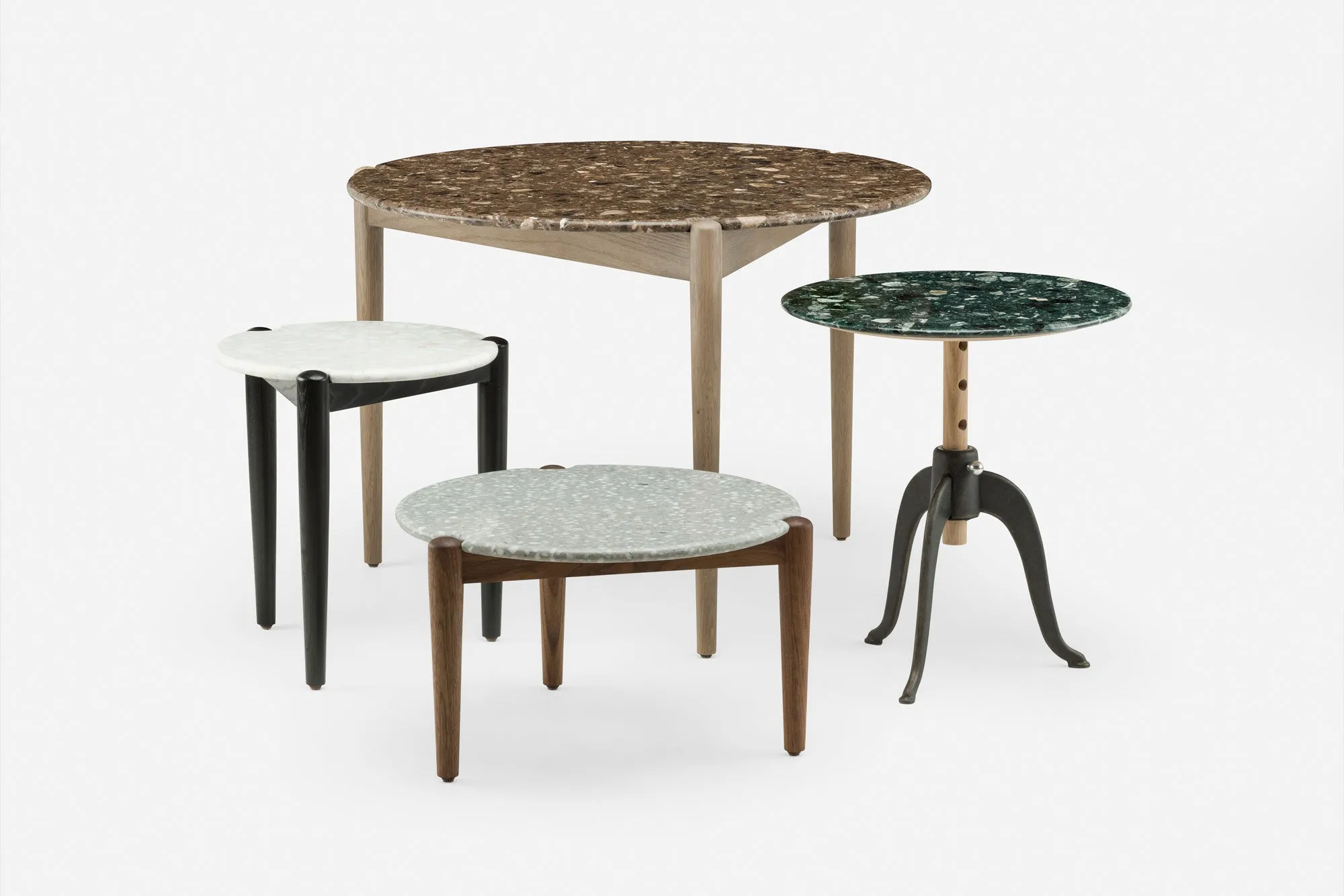 SIDEKICKS OCCASIONAL TABLE WITH TERRAZZO TOP