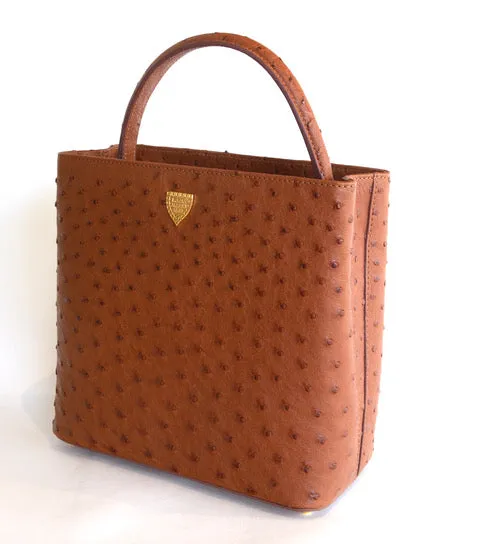 Skyla Tote in Cognac