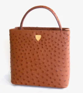 Skyla Tote in Cognac