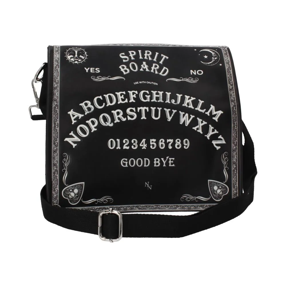 Spirit Board Embossed Shoulder Bag