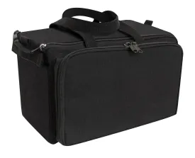 Tactical Shooting Range Bag - Black Canvas