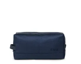 The Littler Dopp Kit: Navy Ballistic - Navy Embroidery