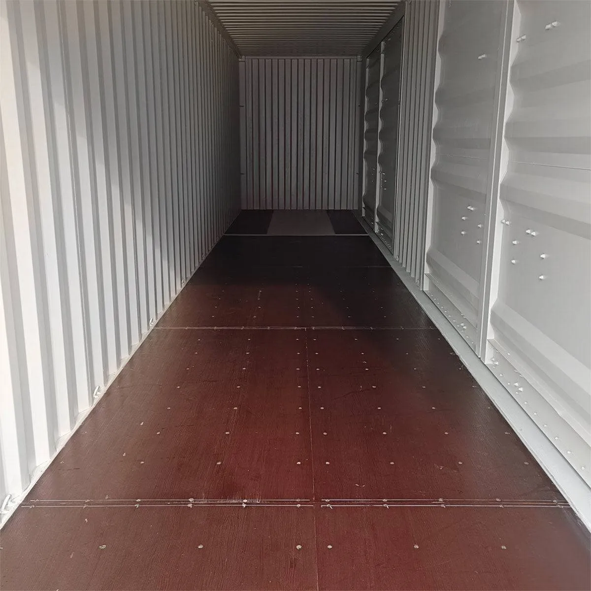 TMG Industrial 40' High Cube Shipping Container w/2 Side Open Doors , One Way Use, Security Lock Boxes, Ocean Sea Can Standards, TMG-SC45S