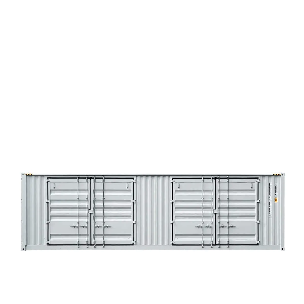 TMG Industrial 40' High Cube Shipping Container w/2 Side Open Doors , One Way Use, Security Lock Boxes, Ocean Sea Can Standards, TMG-SC45S