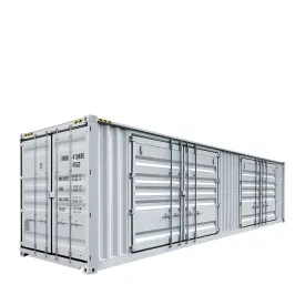 TMG Industrial 40' High Cube Shipping Container w/2 Side Open Doors , One Way Use, Security Lock Boxes, Ocean Sea Can Standards, TMG-SC45S