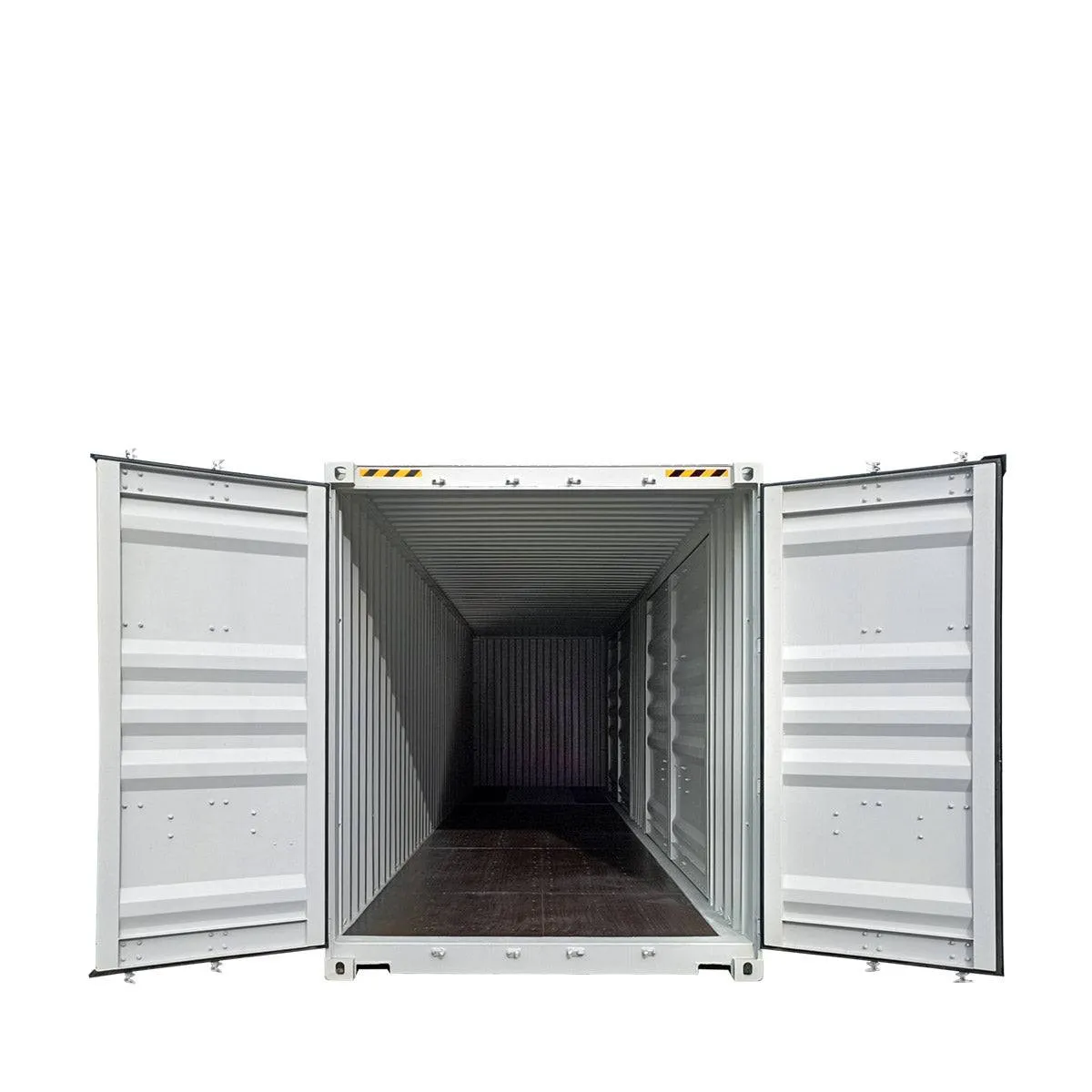 TMG Industrial 40' High Cube Shipping Container w/2 Side Open Doors , One Way Use, Security Lock Boxes, Ocean Sea Can Standards, TMG-SC45S