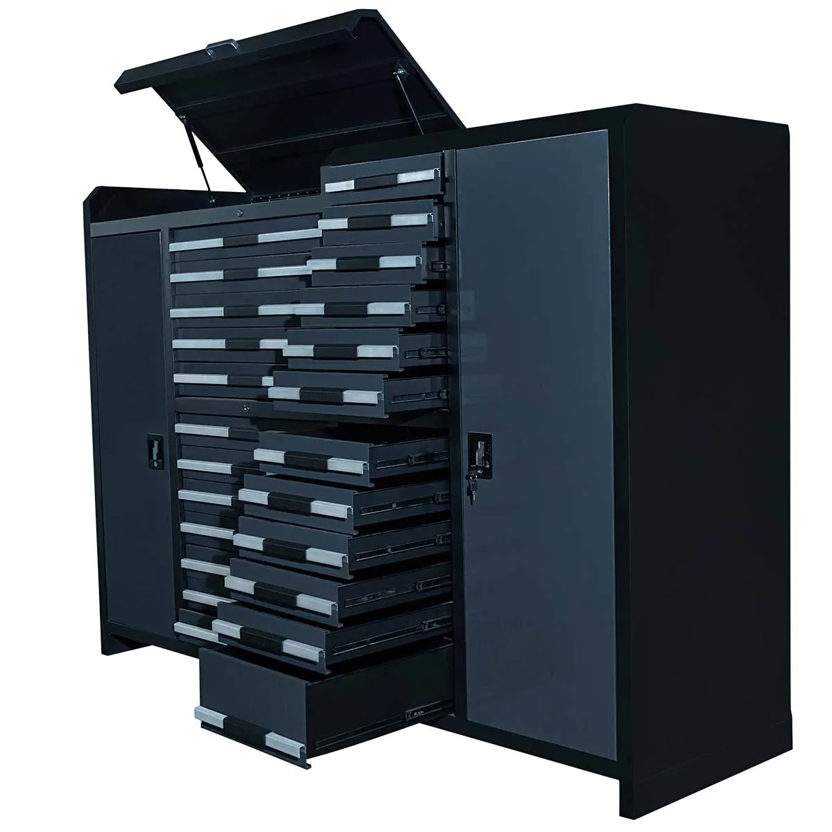 TMG-SC85 85" Multi-Drawer Tool Storage Chest for Workshops and Garages