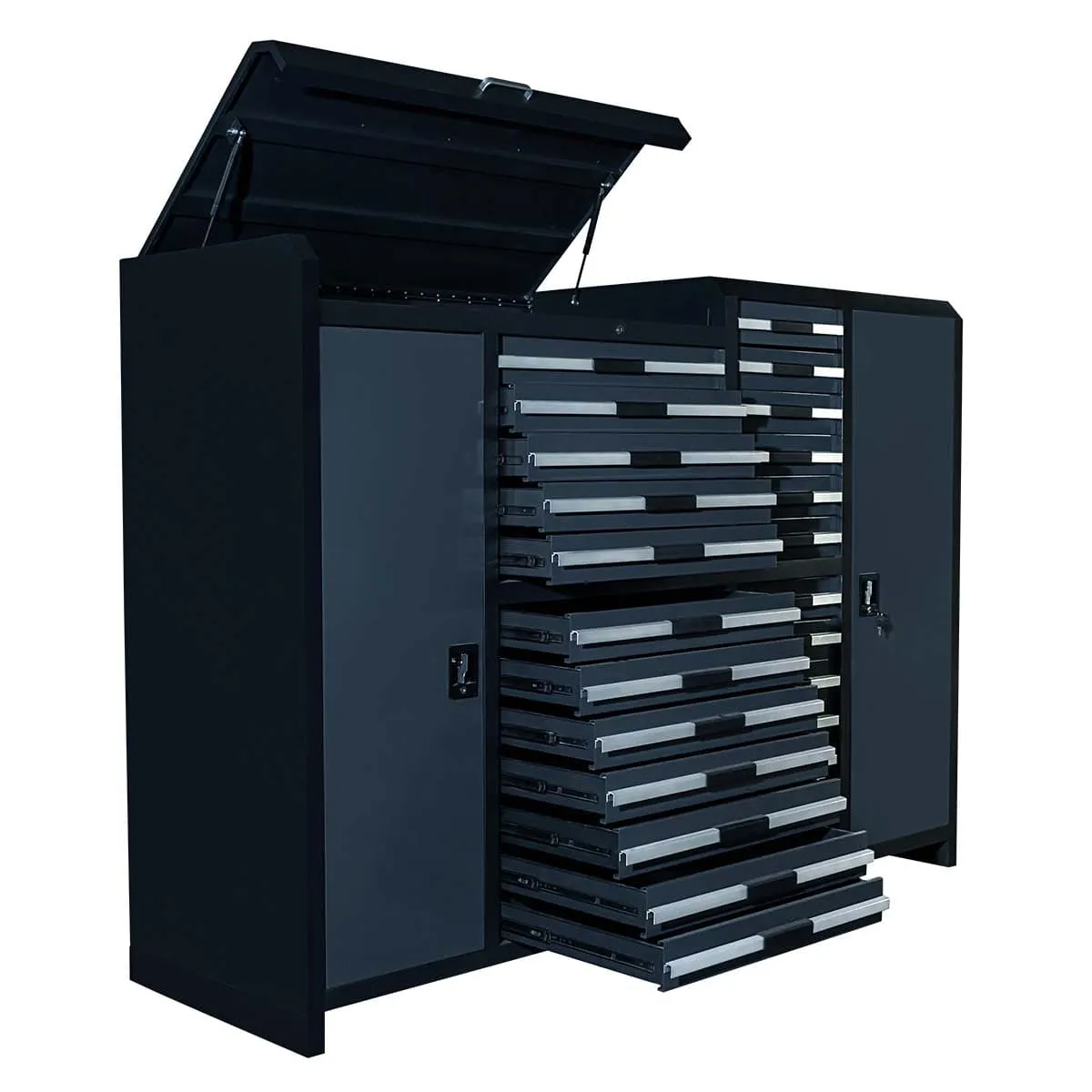 TMG-SC85 85" Multi-Drawer Tool Storage Chest for Workshops and Garages